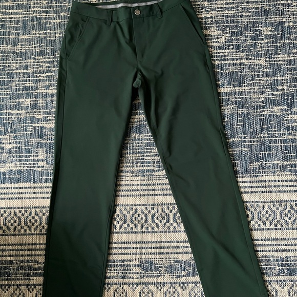 Bonobos Justin Rose Highland Tour pant - forest green - 32x32 like new - Picture 1 of 5